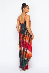 Tie Dye Tank Maxi Dress