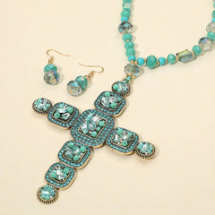 Crossroads Statement Necklace Set.