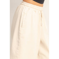 Elastic Waistband Shorts