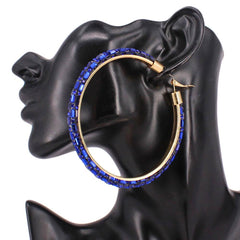 Power Hoop Statement Earrings