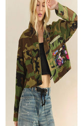Camo Contrast Jacket