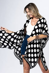 Midnight Dot Kimono