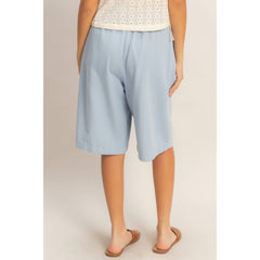 Elastic Waistband Shorts