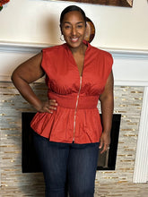 The Smocked Peplum Top