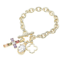 Faith & Grace Charm Bracelet