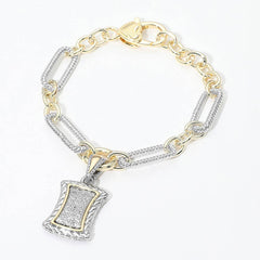 Modern Grace Crystal Bracelet