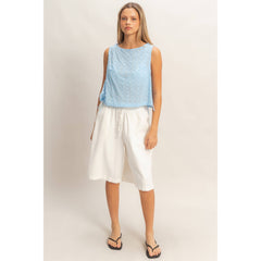 Elastic Waistband Shorts
