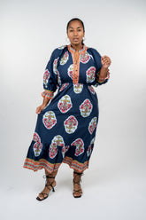 The Flower Patch Midi Dress