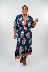 The Flower Patch Midi Dress