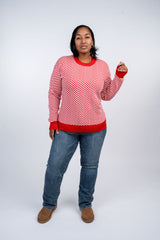 Holiday Chevron Sweater