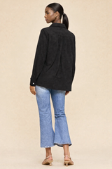 Classic Embroidered Button-Down Blouse