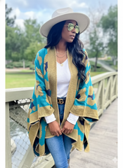 Leopard Luxe Cozy Knit Kimono