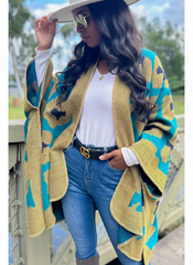 Leopard Luxe Cozy Knit Kimono
