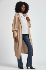 Cozy Vibe Crochet Maxi Duster