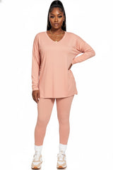 Fall Vibes V-neck (Some Colors/Sizes Pre order.Ship 12/8)