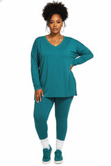 Fall Vibes V-neck (Some Colors/Sizes Pre order.Ship 12/8)