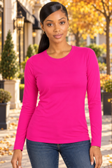 Second Skin Buttery Soft Long Sleeve Tee (MT-2053)