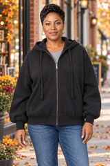 On The Go Fleece Zip-Up Hoodie