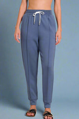 Scuba Pullover Side Slit Jogger Set