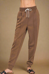 Scuba Pullover Side Slit Jogger Set