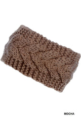 Cable Knit Headband Warmer