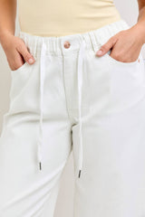 HW Featherweight Palazzo Rose Gold Trim W/ Elastic WB