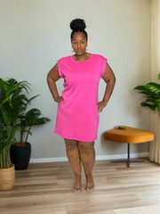 Retreat Cap Sleeve Dress