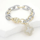 Timeless Clover Charm Bracelet