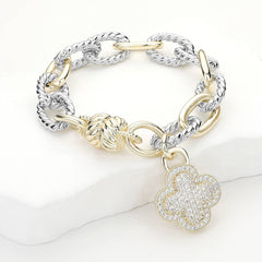 Timeless Clover Charm Bracelet