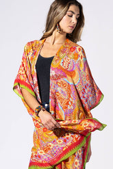 Firelight Floral Kimono