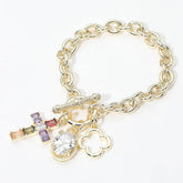 Faith & Grace Charm Bracelet