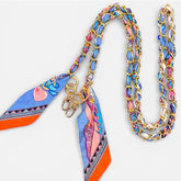 Scarf Chain Crossbody Phone Holder
