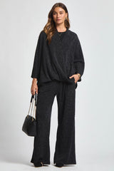 Boundless Ribbed Wrap Top & Pant Set