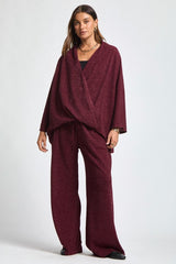 Boundless Ribbed Wrap Top & Pant Set