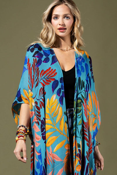 Sea Blue Kimono