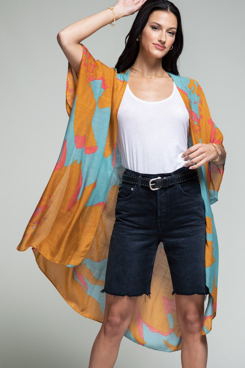 Sweeping Floral Kimono (6 colors available)