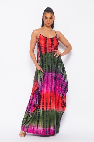 Tye Dye Maxi Dress