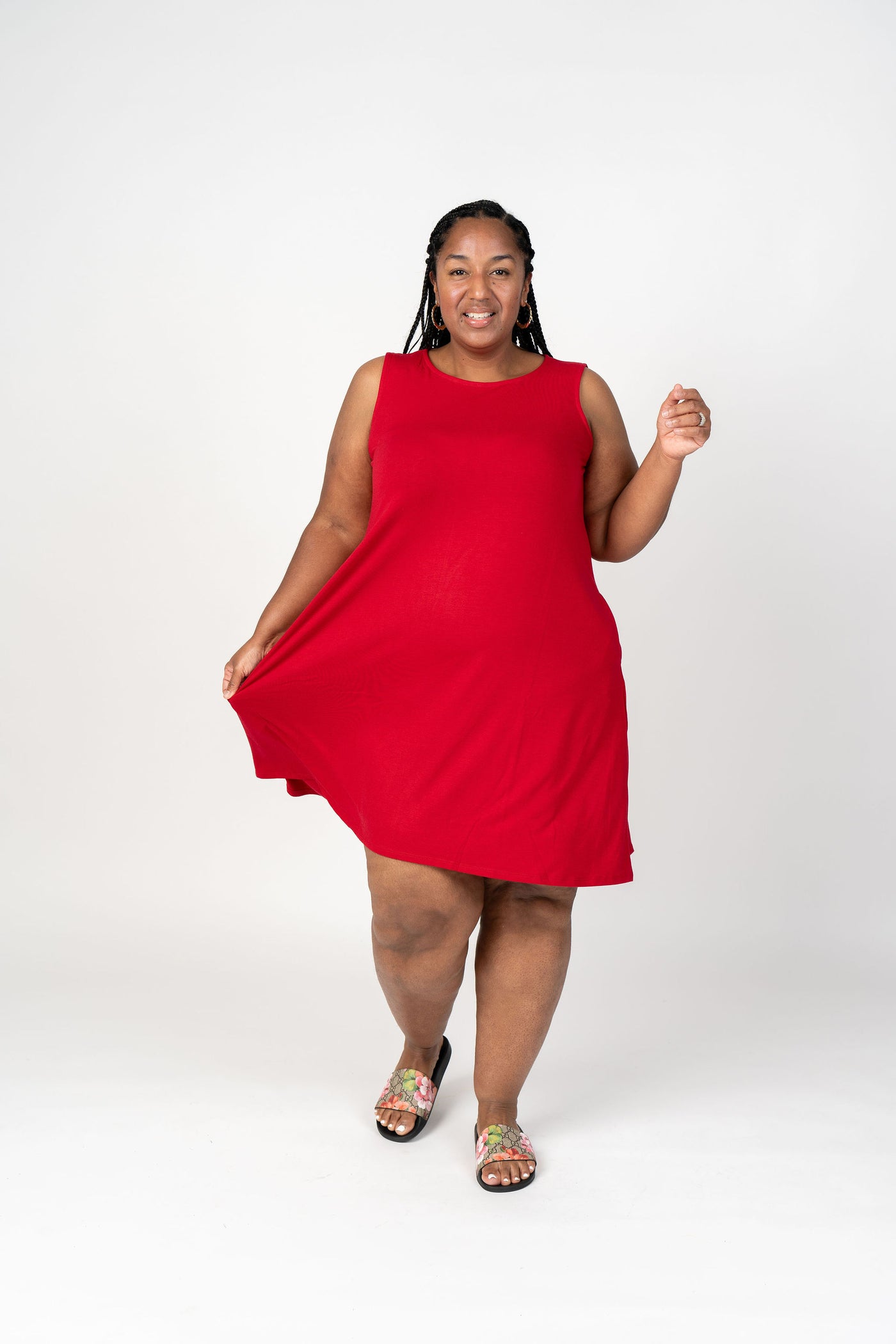 Swing Dress Ruby