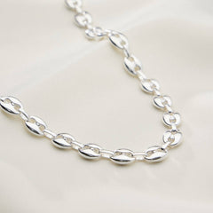 Bold Link Chain Necklace - 18K Gold Dipped