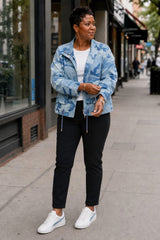 Camo Oversized Military Jacket