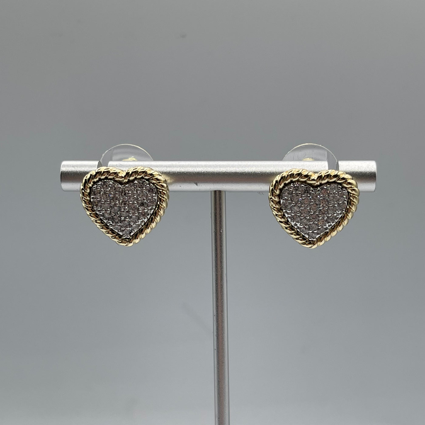 Bling Heart Stud