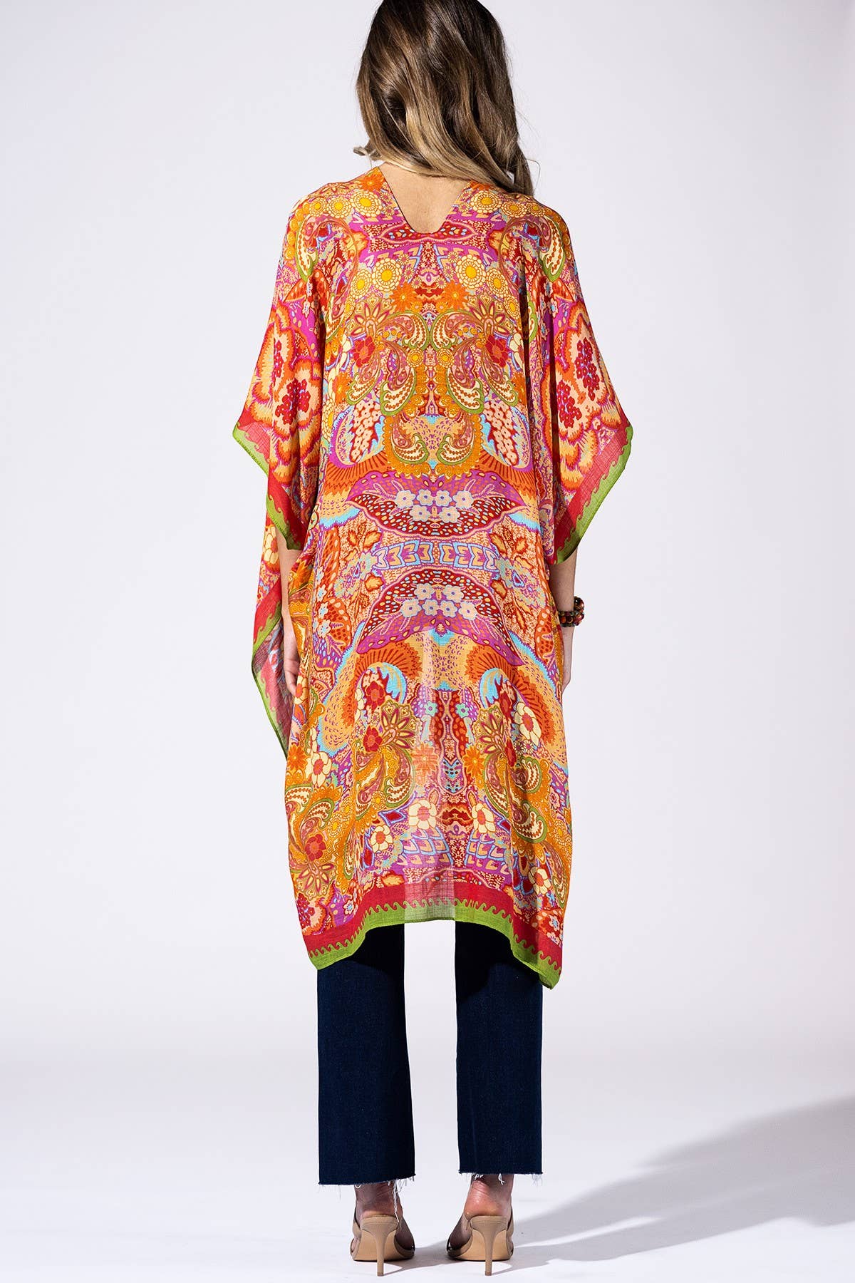 Firelight Floral Kimono