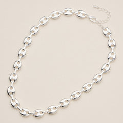 Bold Link Chain Necklace - 18K Gold Dipped