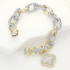Timeless Clover Charm Bracelet