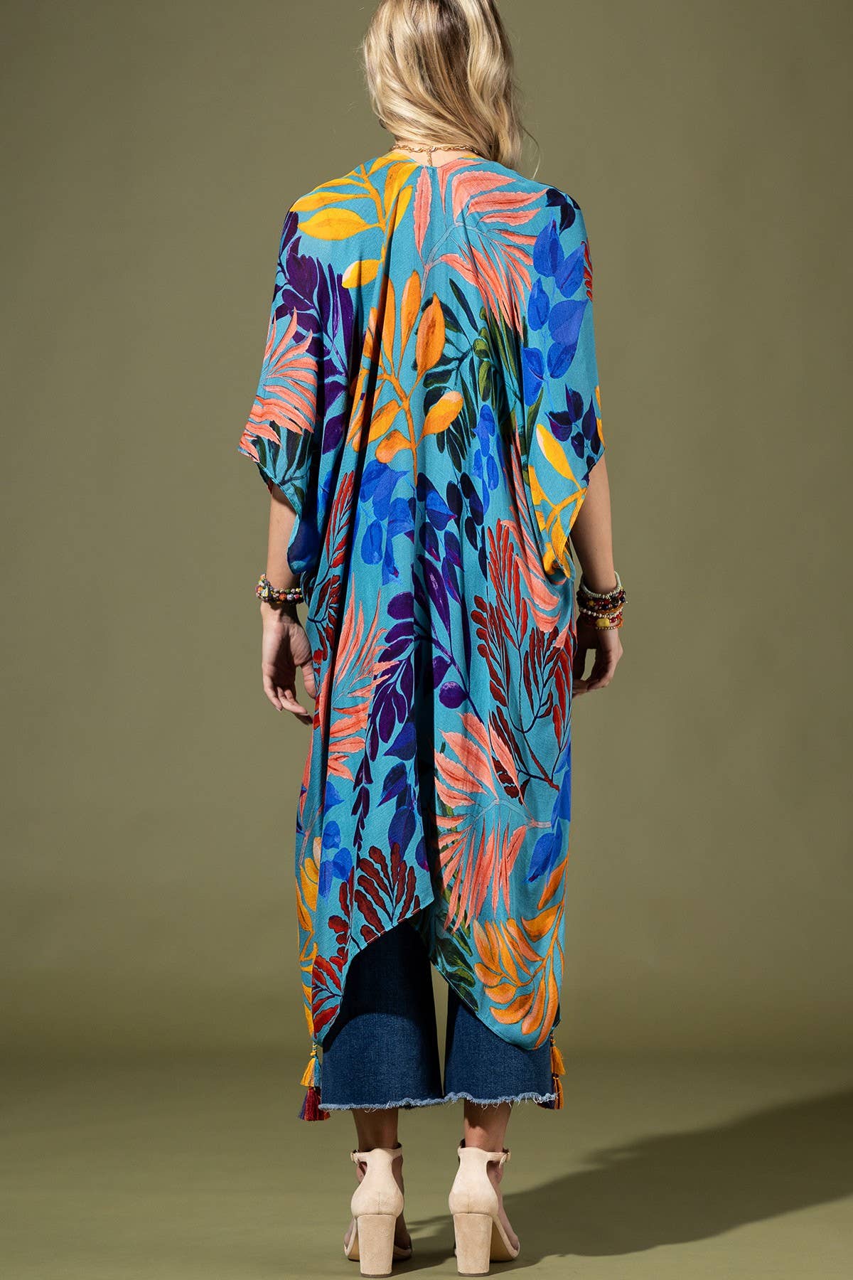 Sea Blue Kimono