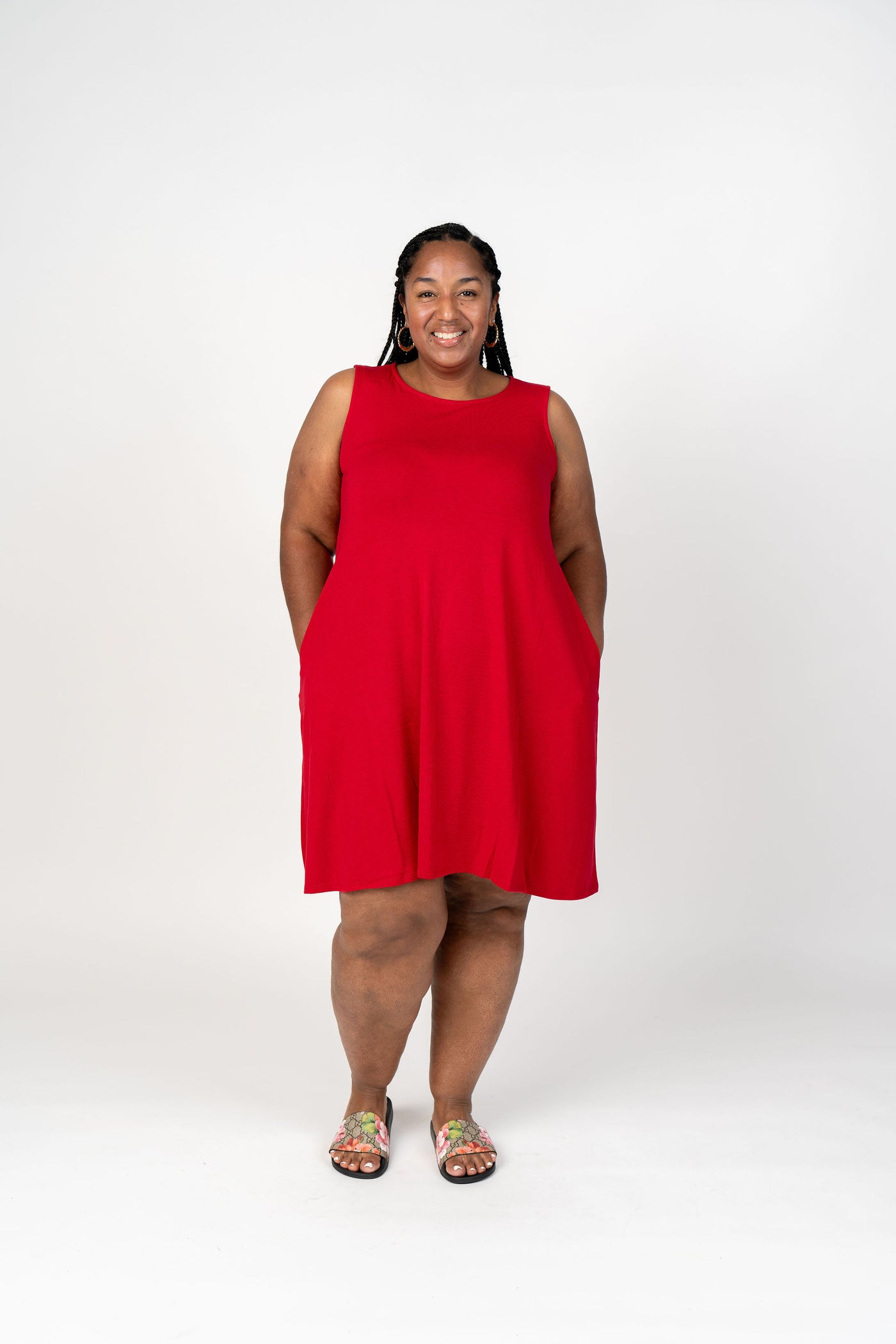 Swing Dress Ruby