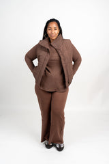 Weekend Ease Wide Leg Sweatpants (OP-4327)