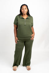 Jet Set Scuba Half-Zip Travel Set (ROTP-4136)