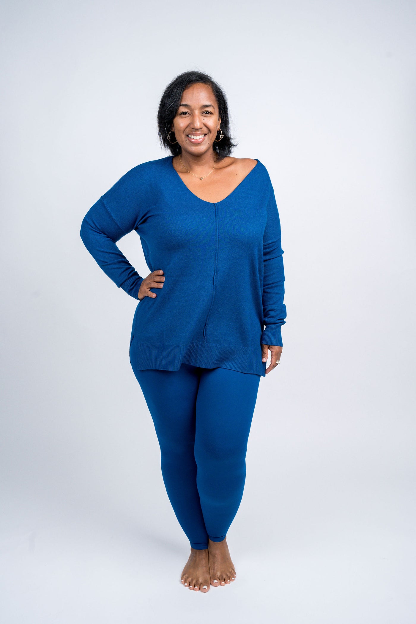 Front Seam Sweater