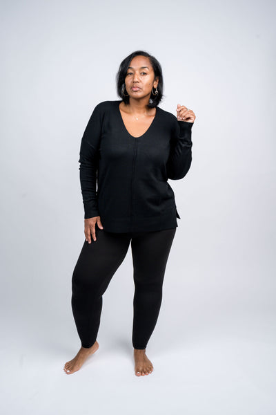 Front Seam Sweater
